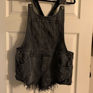 Denim overalls